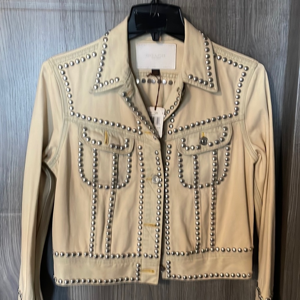 New with tags coach jacket
